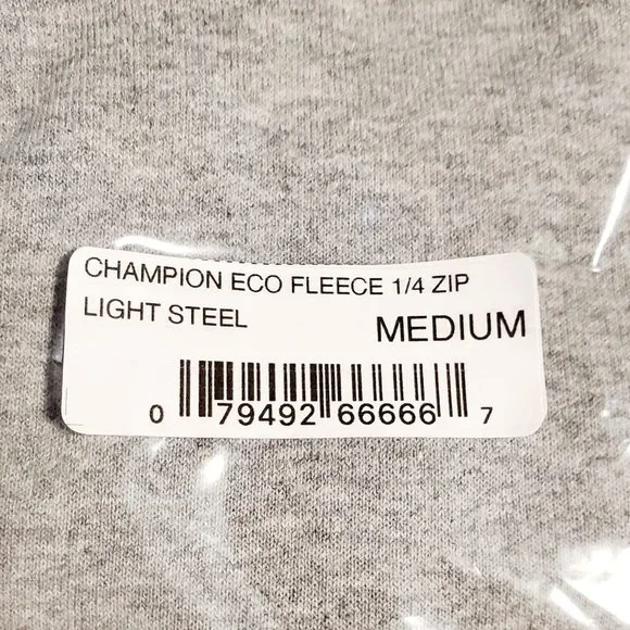 Champion Men's Powerblend Fleece 1/4 Zip - Picture 6 of 7